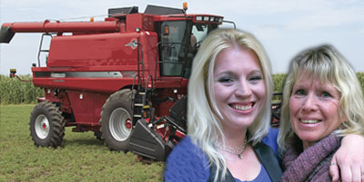 Diana describes her daughters loss of a limb during a combine accident