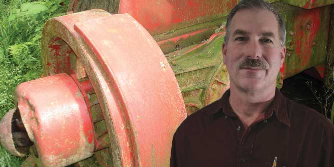 Scott talks about his son's accident - getting caught in a flywheel
