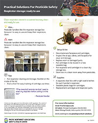 Respirator storage pdf