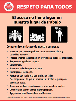 Image of poster respect everyone deserves it