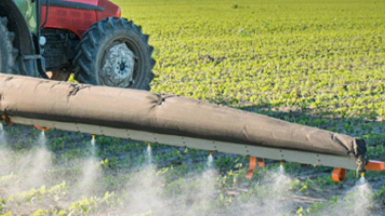 Pesticide spraying