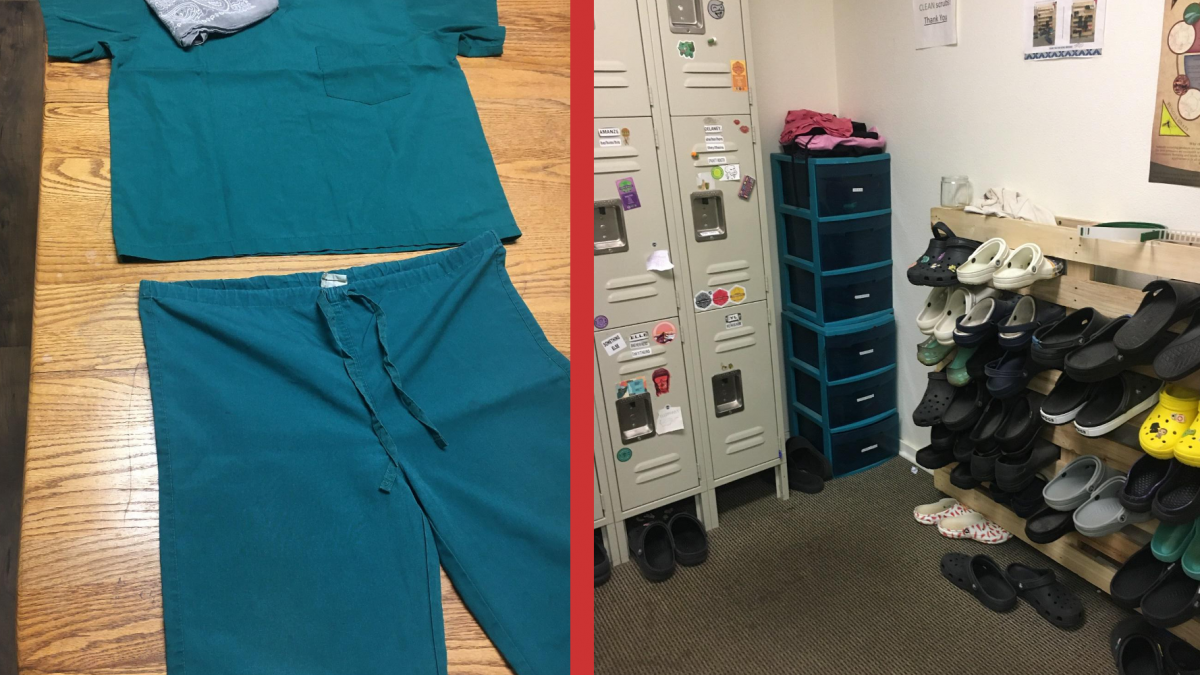 Items for worker hygiene